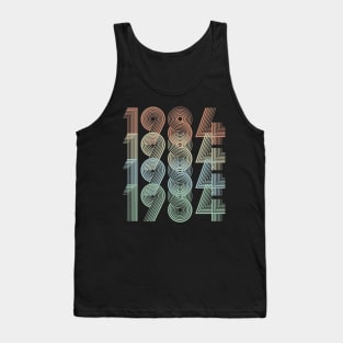 Vintage 1984 36th Birthday Gift Men Women Tank Top